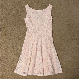 NWOT Blush Lace Dress